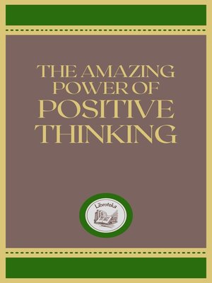 cover image of THE AMAZING POWER OF POSITIVE THINKING
